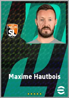 Maxime Hautbois eFootball 2026 player card, 66 OVR GK