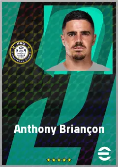 Anthony Briançon eFootball 2026 player card, 69 OVR CB