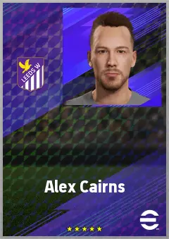 Alex Cairns eFootball 2026 player card, 68 OVR GK