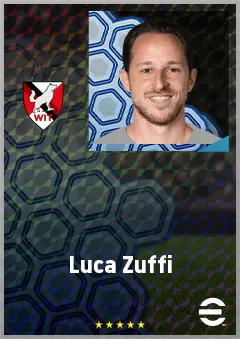 Luca Zuffi eFootball 2026 player card, 69 OVR DMF
