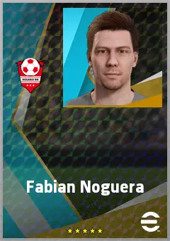 Fabian Noguera eFootball 2026 player card, 71 OVR CB