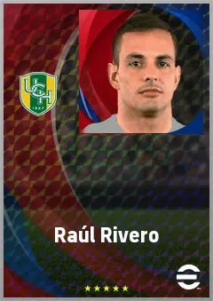 Raúl Rivero eFootball 2026 player card, 71 OVR CF