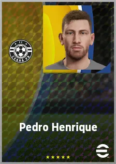 Pedro Henrique eFootball 2026 player card, 73 OVR RWF