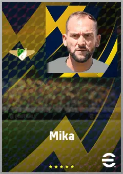 Mika eFootball 2026 player card, 69 OVR GK