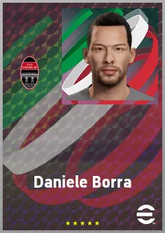 Daniele Borra eFootball 2026 player card, 68 OVR GK