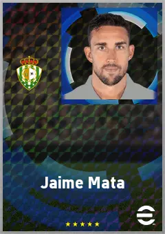 Jaime Mata eFootball 2026 player card, 70 OVR CF