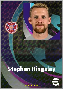 Stephen Kingsley eFootball 2026 player card, 70 OVR LB