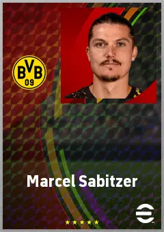 Marcel Sabitzer eFootball 2026 player card, 78 OVR CMF