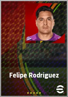 Felipe Rodríguez eFootball 2026 player card, 71 OVR GK