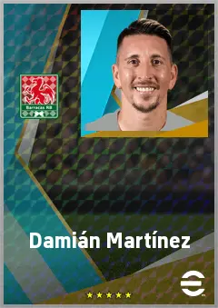 Damián Martínez eFootball 2026 player card, 71 OVR RB