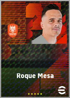 Roque Mesa eFootball 2026 player card, 69 OVR CMF
