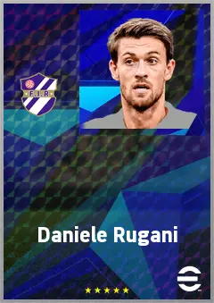 Daniele Rugani eFootball 2026 player card, 74 OVR CB