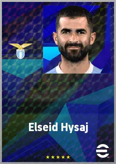 Elseid Hysaj eFootball 2026 player card, 73 OVR RB