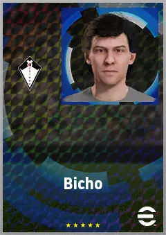 Bicho eFootball 2026 player card, 68 OVR CMF