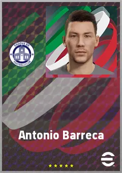 Antonio Barreca eFootball 2026 player card, 69 OVR LB
