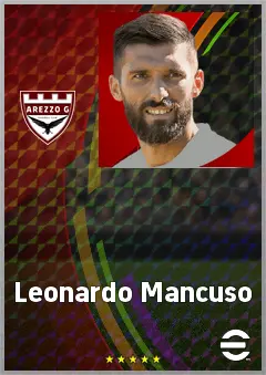 Leonardo Mancuso eFootball 2026 player card, 70 OVR CF