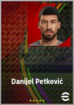 Danijel Petković eFootball 2026 player card, 71 OVR GK