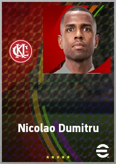 Nicolao Cardoso eFootball 2026 player card, 68 OVR RWF