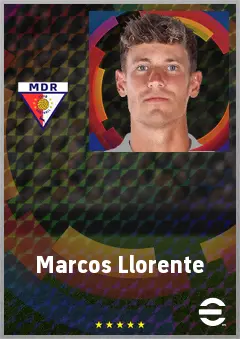 Marcos Llorente eFootball 2026 player card, 79 OVR RB