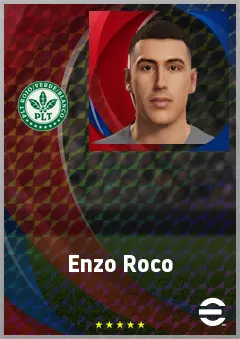 Enzo Roco eFootball 2026 player card, 71 OVR CB