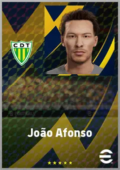 João Afonso eFootball 2026 player card, 70 OVR CB