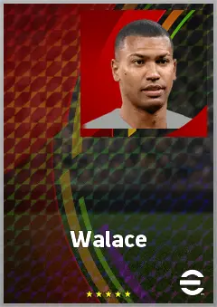 Walace eFootball 2026 player card, 73 OVR DMF