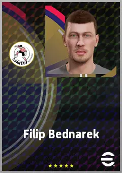 Filip Bednarek eFootball 2026 player card, 71 OVR GK