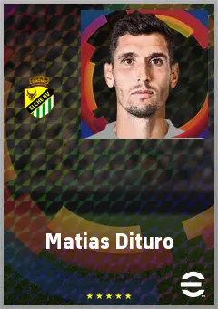 Matias Dituro eFootball 2026 player card, 74 OVR GK