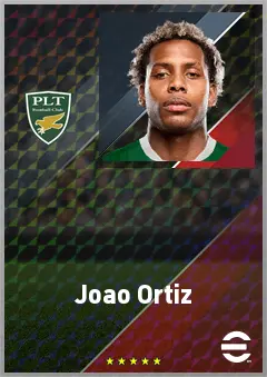 Joao Ortiz eFootball 2026 player card, 70 OVR DMF