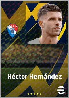 Héctor Hernández eFootball 2026 player card, 70 OVR CF