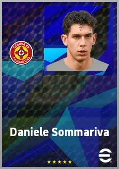 Daniele Sommariva eFootball 2026 player card, 68 OVR GK