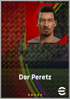Dor Peretz eFootball 2026 player card, 71 OVR DMF