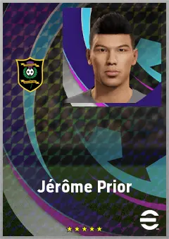 Jérôme Prior eFootball 2026 player card, 69 OVR GK