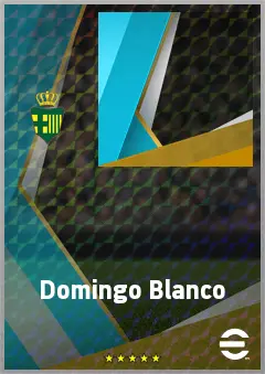 Domingo Blanco eFootball 2026 player card, 71 OVR RMF