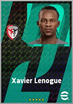 Xavier Lenogue eFootball 2026 player card, 64 OVR GK