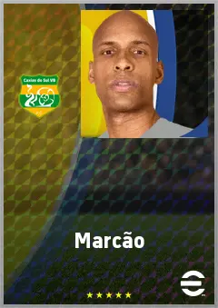 Marcão eFootball 2026 player card, 69 OVR GK