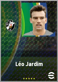 Léo Jardim eFootball 2026 player card, 75 OVR GK