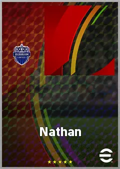 Nathan eFootball 2026 player card, 72 OVR CB