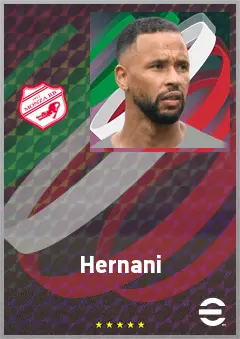 Hernani eFootball 2026 player card, 72 OVR CMF