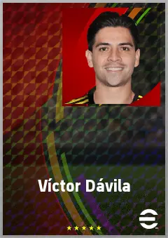 Víctor Dávila eFootball 2026 player card, 73 OVR SS