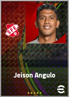 Jeison Angulo eFootball 2026 player card, 71 OVR LB