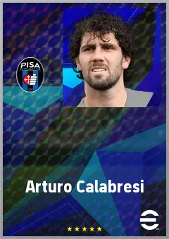 Arturo Calabresi eFootball 2026 player card, 70 OVR RB