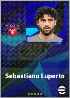 Sebastiano Luperto eFootball 2026 player card, 73 OVR CB
