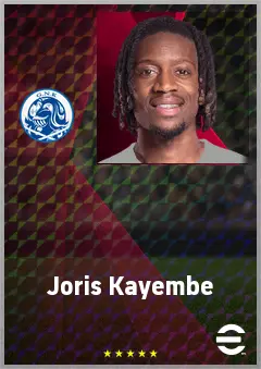 Joris Kayembe eFootball 2026 player card, 73 OVR LB