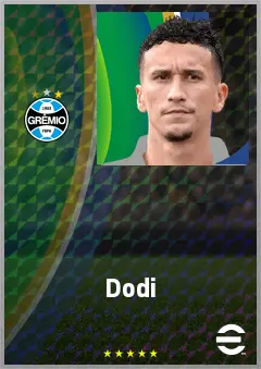 Dodi eFootball 2026 player card, 72 OVR CMF
