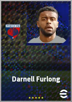 Darnell Furlong eFootball 2026 player card, 72 OVR RB