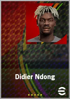 Didier Ndong eFootball 2026 player card, 70 OVR DMF