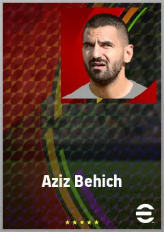 Aziz Behich eFootball 2026 player card, 70 OVR LB