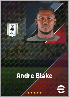 Andre Blake eFootball 2026 player card, 75 OVR GK