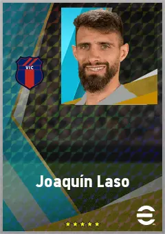 Joaquín Laso eFootball 2026 player card, 73 OVR CB